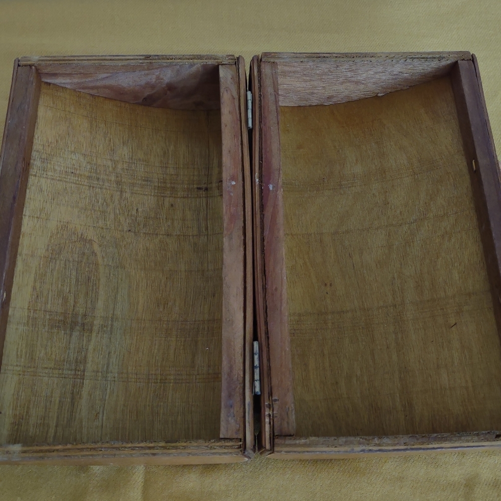 Wooden purse